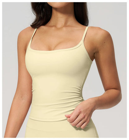 Summer Women's Yoga Vest Beautiful Back U-Top Workout Bra Quick-Dry Sports Vest Running Shockproof Vest Female Fitness Underwear