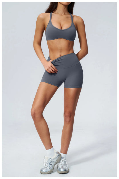 Yoga Shorts Women Gym Shorts Workout Butt Lift Legging High Waist Fitness Shorts Running Cycling Shorts Breathable Sports Shorts