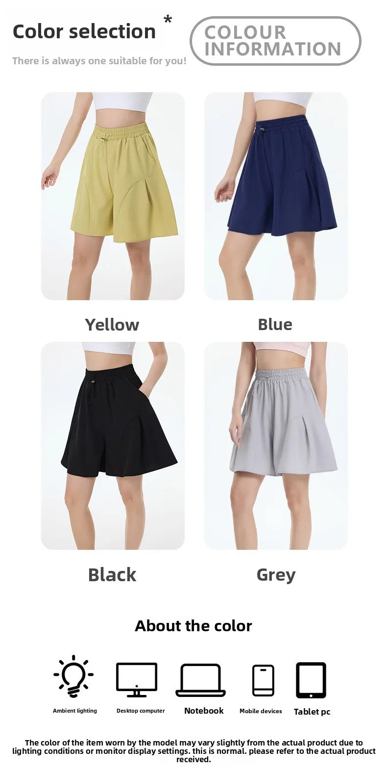 Female Yoga Wide-leg Shorts Workout Running Women FitnessWorkout Short For Ladies Gym Shorts Fitness Sportwear Summer Yoga Short