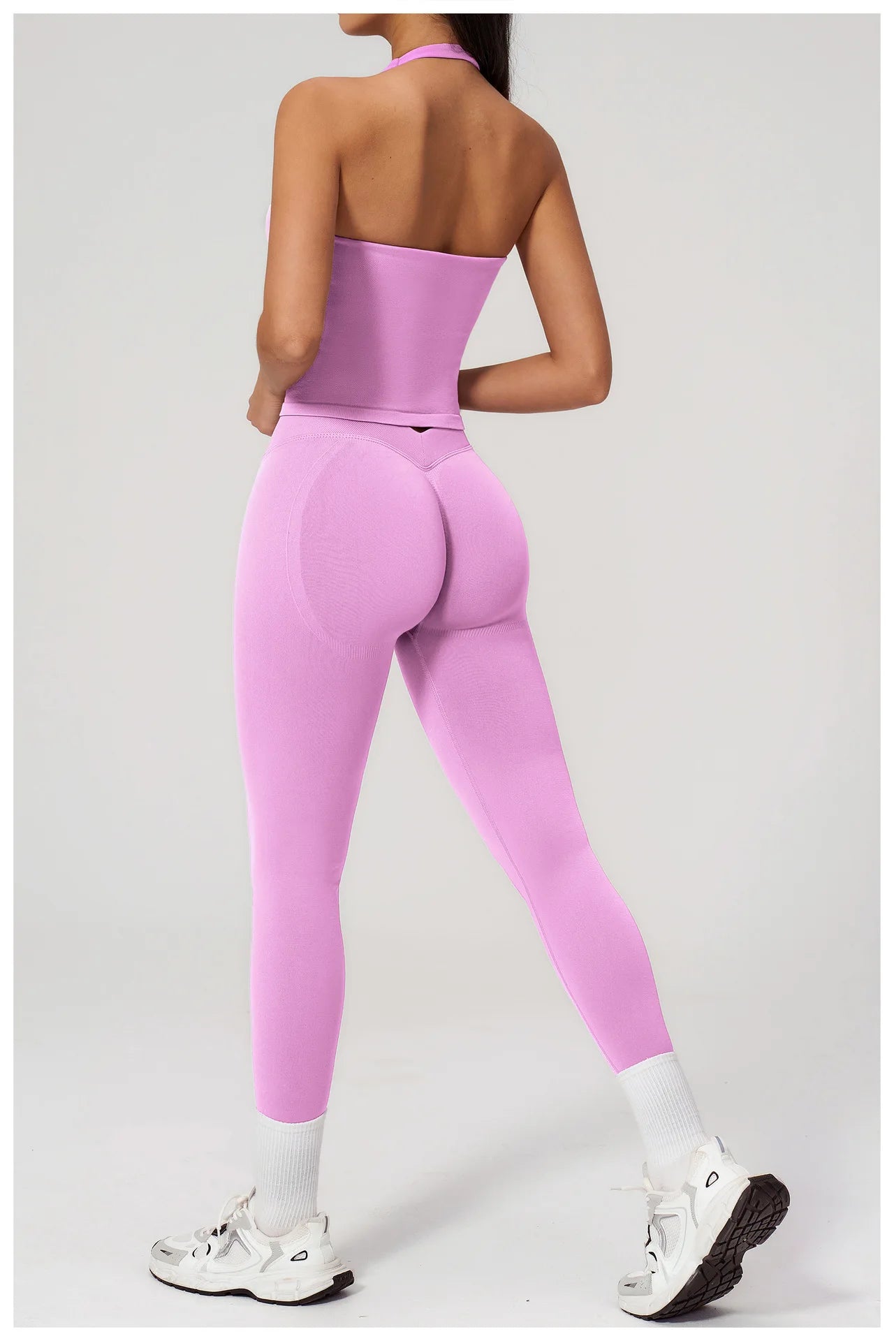 Seamless Leggings Summer Women Yoga Leggings Gym V Shaped Tight Fitness Pants Running Cycling Trousers High Waist Sports Legging