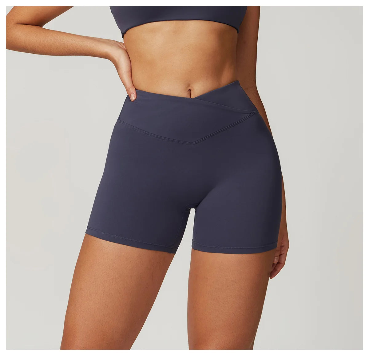 Yoga Shorts Women Fitness Shorts Running Cycling Shorts Quick Drying Sports Leggings High Waist Summer Workout Gym Push-up Short