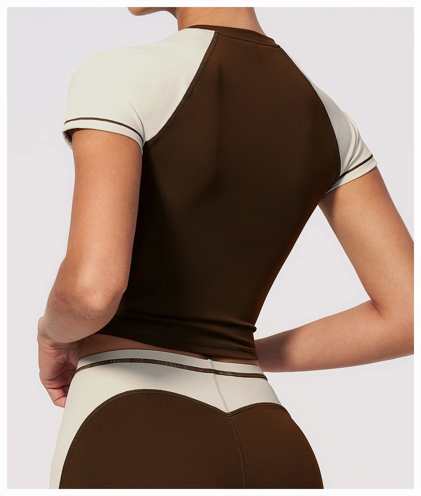 Summer Yoga Top Women Breathable Yoga Shirts Fitness Sports T-Shirts Gym Crop Top Light Weight Yoga Shirt Fitness Activewear