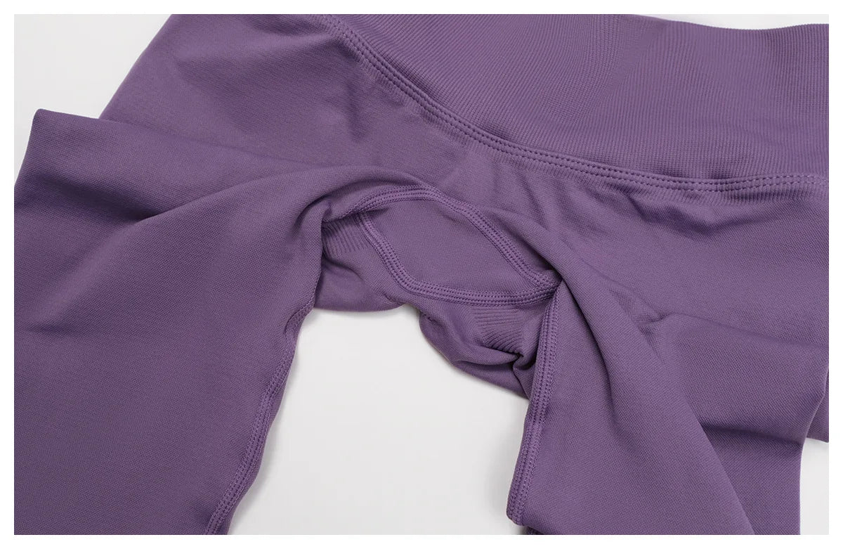 Seamless Leggings Summer Women Yoga Leggings Gym V Shaped Tight Fitness Pants Running Cycling Trousers High Waist Sports Legging