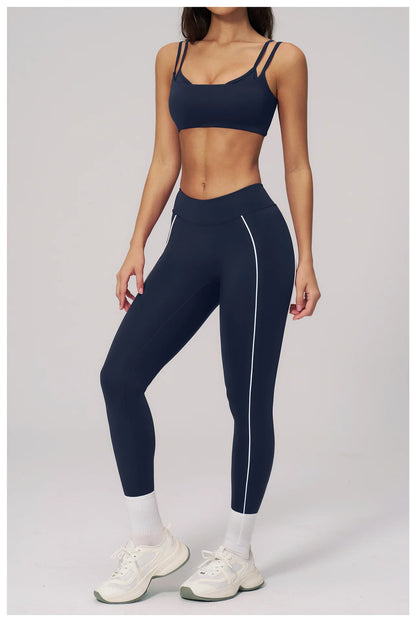 Summer Women Yoga Bra Sports Bra Sexy Breathable Underwear High Strength Fitness Female Shockproof Bra Gym Workout Top Crop Tops