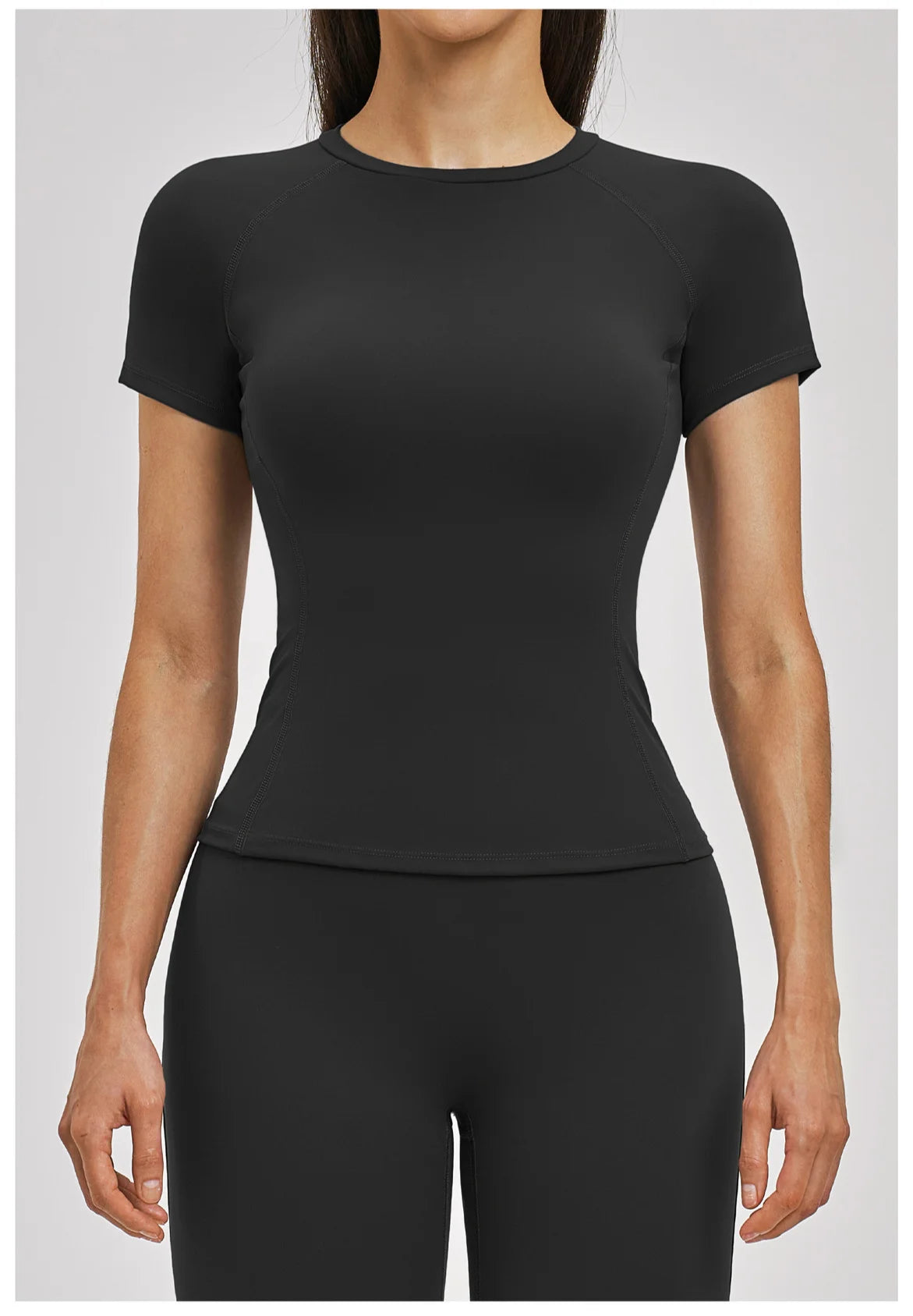 Women's Clothes Yoga Top Sport T Shirt Fitness Clothes Short Sleeve Yoga Shirt Gym Top Female Workout Active Wear Sport Tops