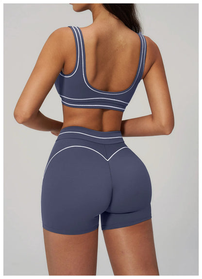 Yoga Bra Women's Shockproof Sports Bra Summer Top Push Up Fitness Underwear Female Sport Tops Breathable Running Vest Bralette