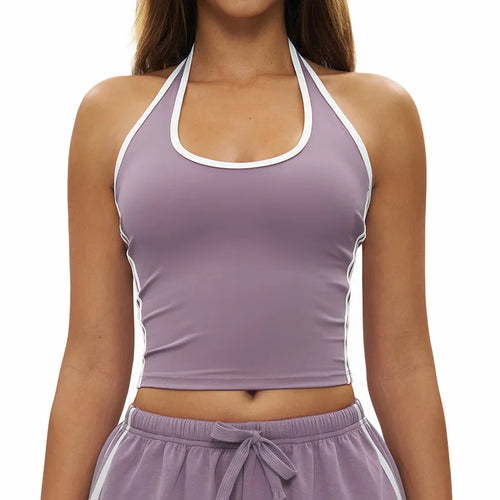 Summer Yoga Vest Women Fitness Quick-Dry Sports Top Workout Shockproof Yoga Vest Sexy Running Sports Tops Outdoors Fitness Bra