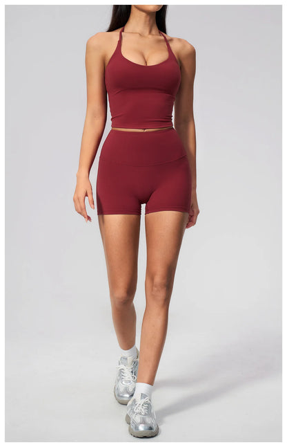 Yoga Shorts Women Gym Shorts Workout Butt Lift Legging High Waist Fitness Shorts Running Cycling Shorts Breathable Sports Shorts
