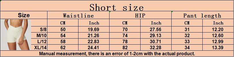 Yoga Shorts Women Fitness Shorts Running Cycling Shorts Quick Drying Sports Leggings High Waist Summer Workout Gym Push-up Short