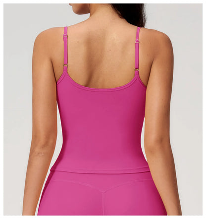 Summer Women's Yoga Vest Beautiful Back U-Top Workout Bra Quick-Dry Sports Vest Running Shockproof Vest Female Fitness Underwear