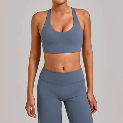 Yoga Bra Sport Bra Collection Women Bra Breast Yoga Fitness Bra Summer Cloth High-intensity Professional Shock-proof Running Bra