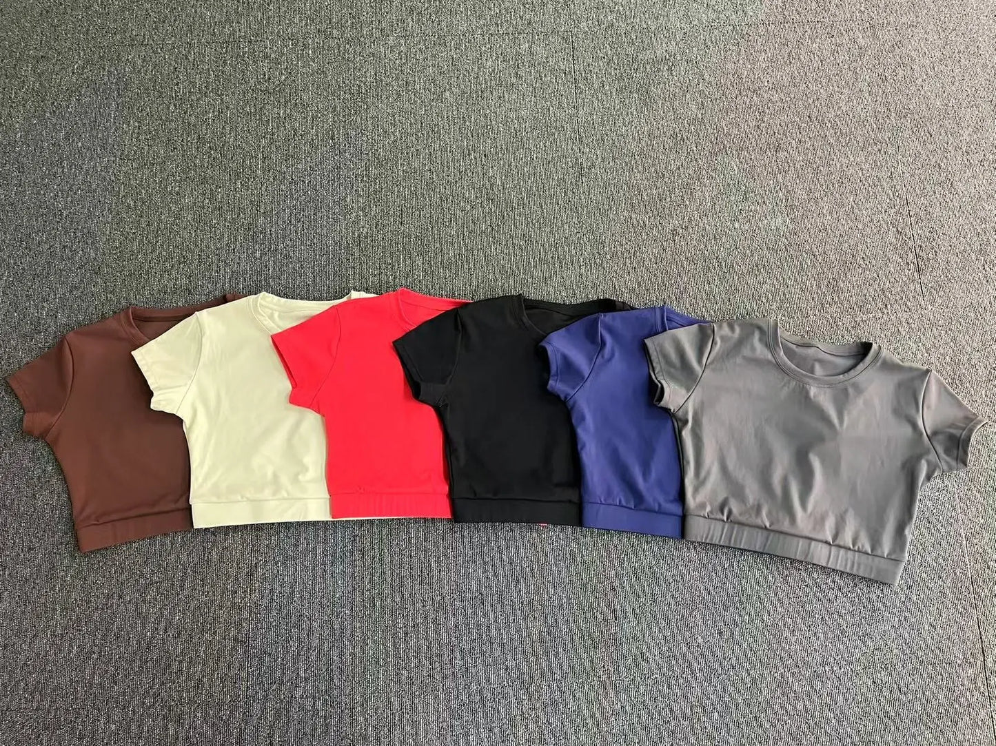 Women Yoga Top Sport T-Shirts Exercise Fitness Clothes Short Sleeve Yoga Shirt Gym Top Running Quick Drying Workout Sport Top