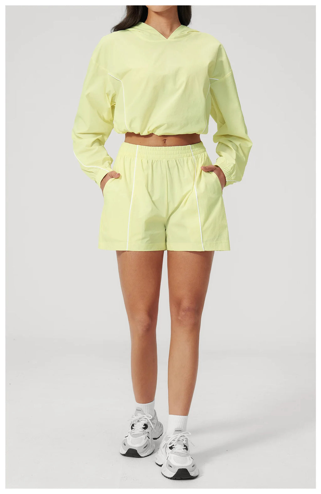 1 Pieces Women Outdoor Sports Coat Summer Sun Protection Top Yoga Long Sleeved Jacket Female Fitness Short Sun Protection Jacket
