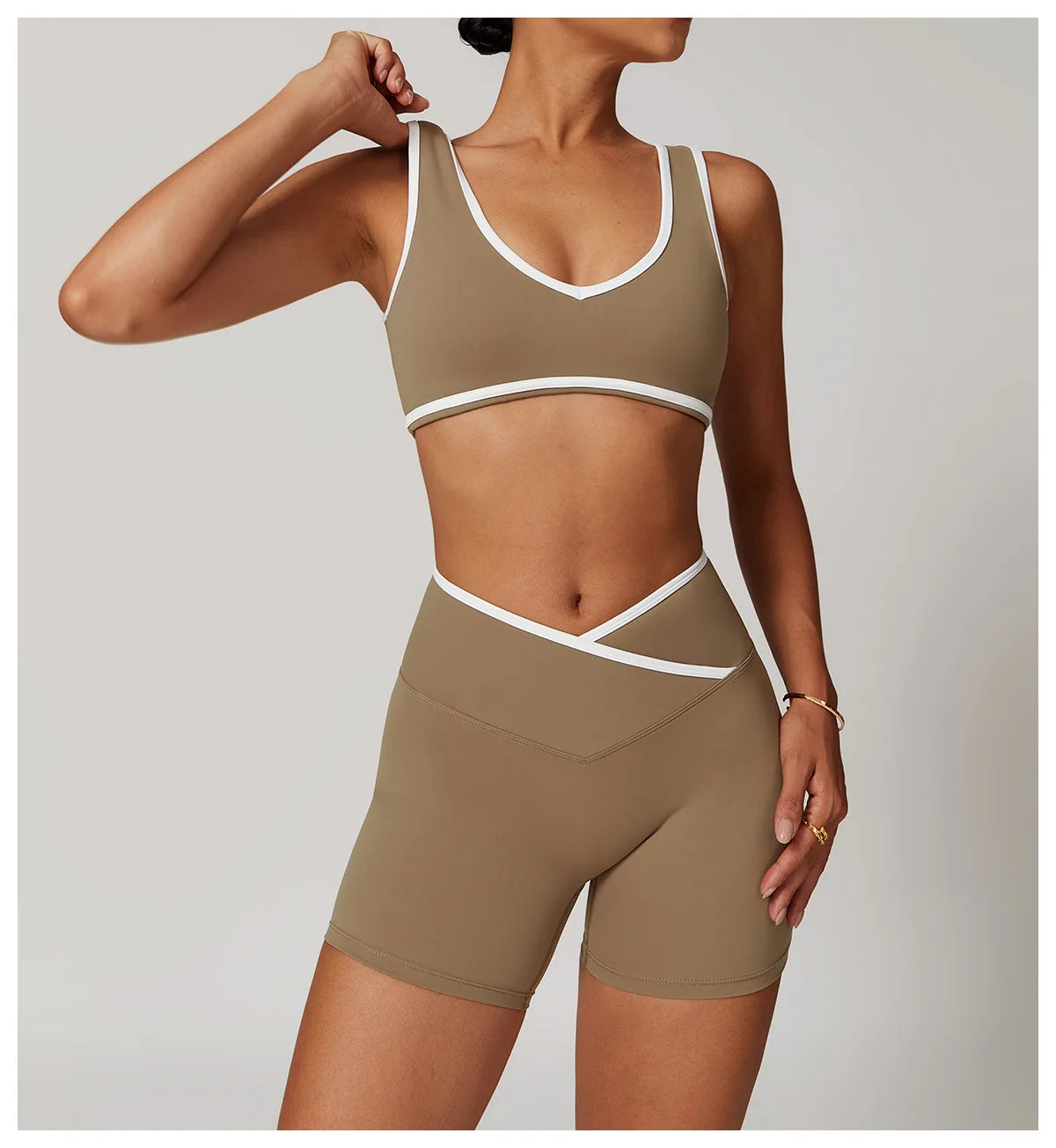 New Women Sports Bra Back High Impact Workout Sport Top Crop Fitness Wear For Yoga Gym Brassiere Sportswear Gym Push Up Bra