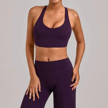 Yoga Bra Sport Bra Collection Women Bra Breast Yoga Fitness Bra Summer Cloth High-intensity Professional Shock-proof Running Bra