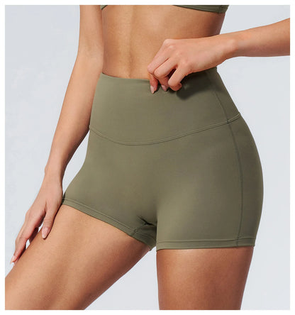 Yoga Shorts Women Gym Shorts Workout Butt Lift Legging High Waist Fitness Shorts Running Cycling Shorts Breathable Sports Shorts