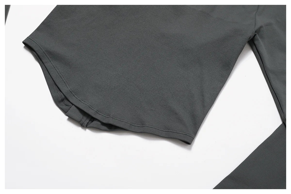 New Zipper Sports Top Women Gym Long Sleeve for Fitness Seamless Coat  Clothing Running Workout Tights Gym Tops Yoga Shirts