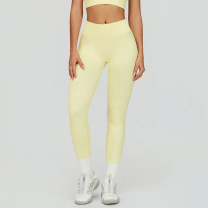 Seamless Leggings Summer Women Yoga Leggings Gym V Shaped Tight Fitness Pants Running Cycling Trousers High Waist Sports Legging