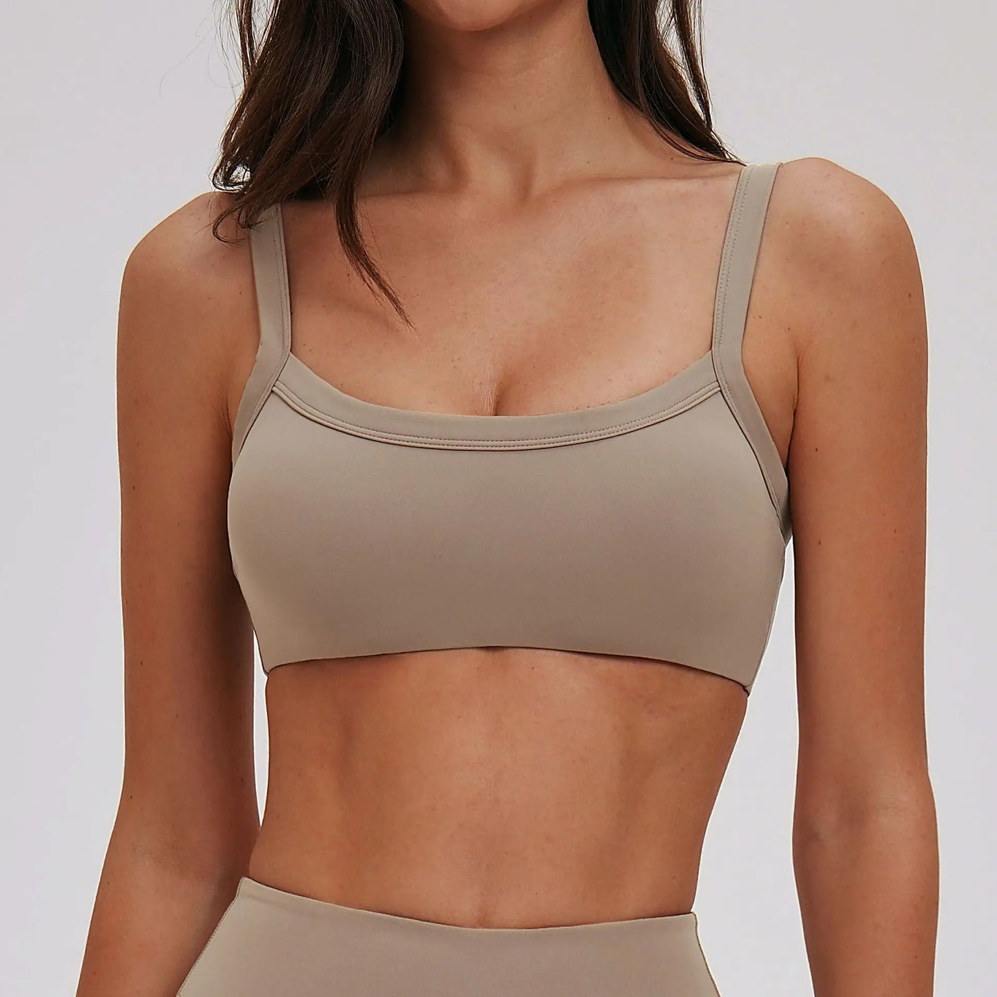 Women's Sports Underwear Lnvisible Bra Breathable Comfortable Elastic Shockproof Underwear Without Steel Rings Sports Underwear