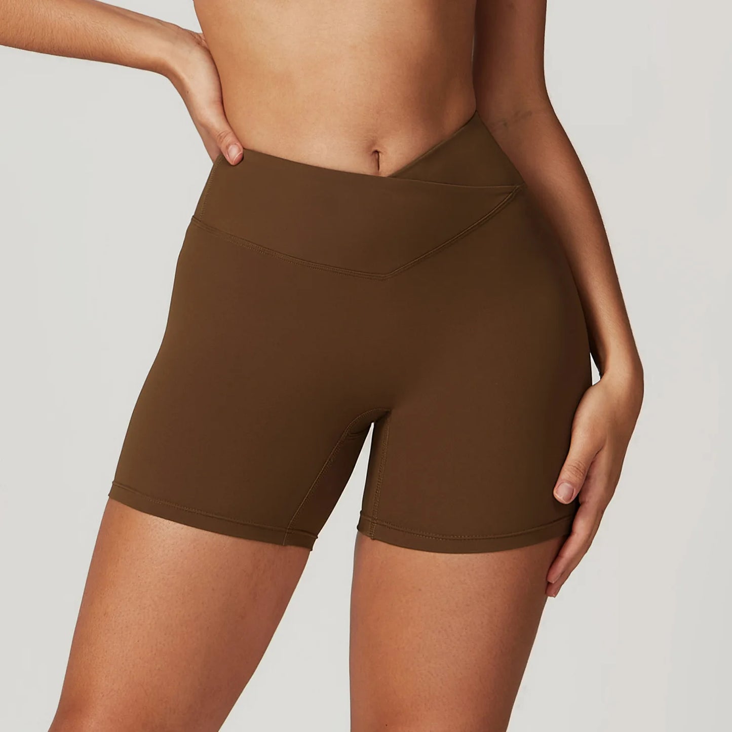 Yoga Shorts Women Fitness Shorts Running Cycling Shorts Quick Drying Sports Leggings High Waist Summer Workout Gym Push-up Short
