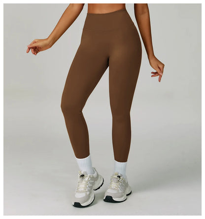 Seamless Leggings Summer Women Yoga Leggings Gym V Shaped Tight Fitness Pants Running Cycling Trousers High Waist Sports Legging