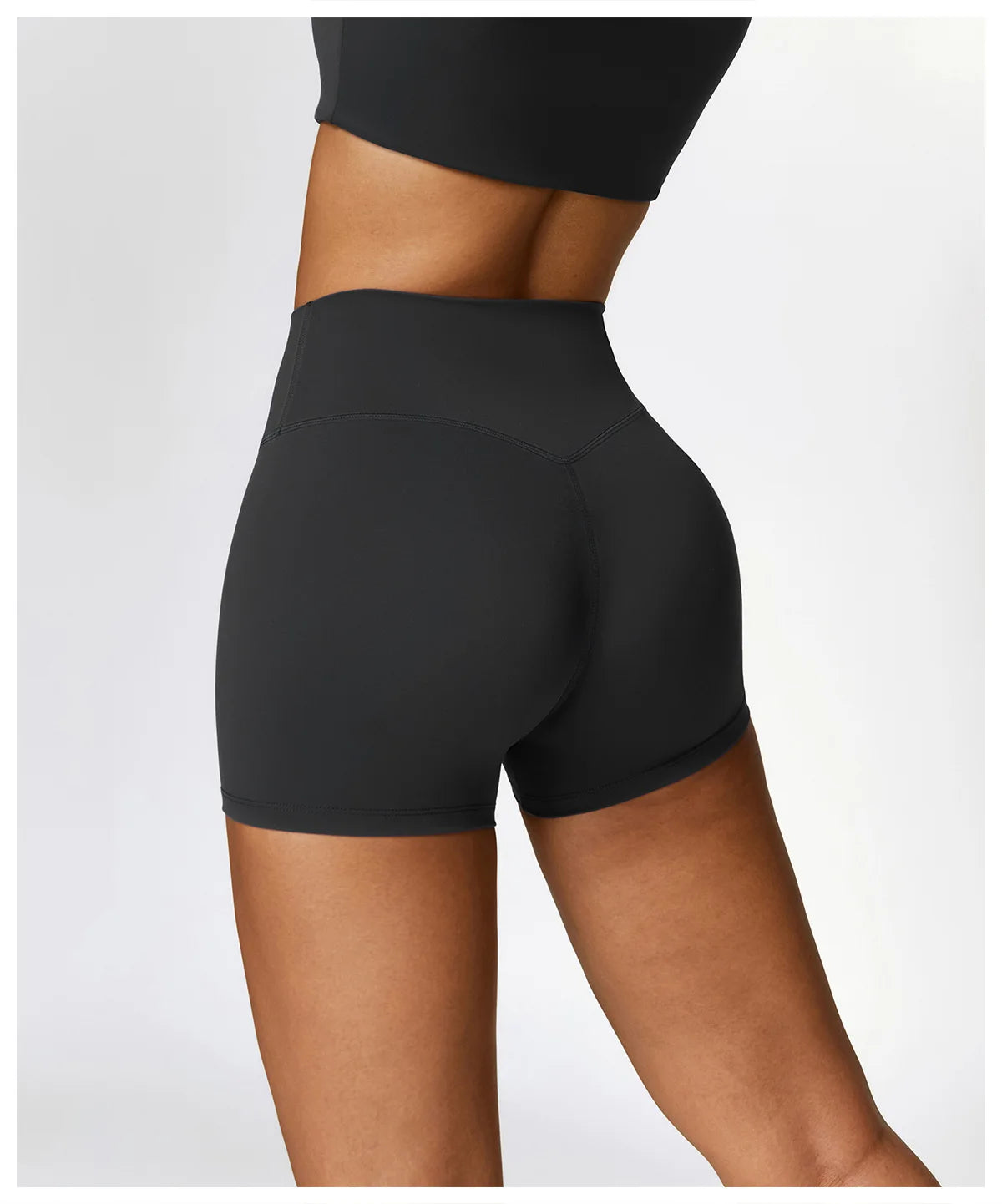 Women High Waist Yoga Shorts Running Cycling Shorts Breathable Fitness Shorts Female Summer Workout Shorts Gym Sports Tights