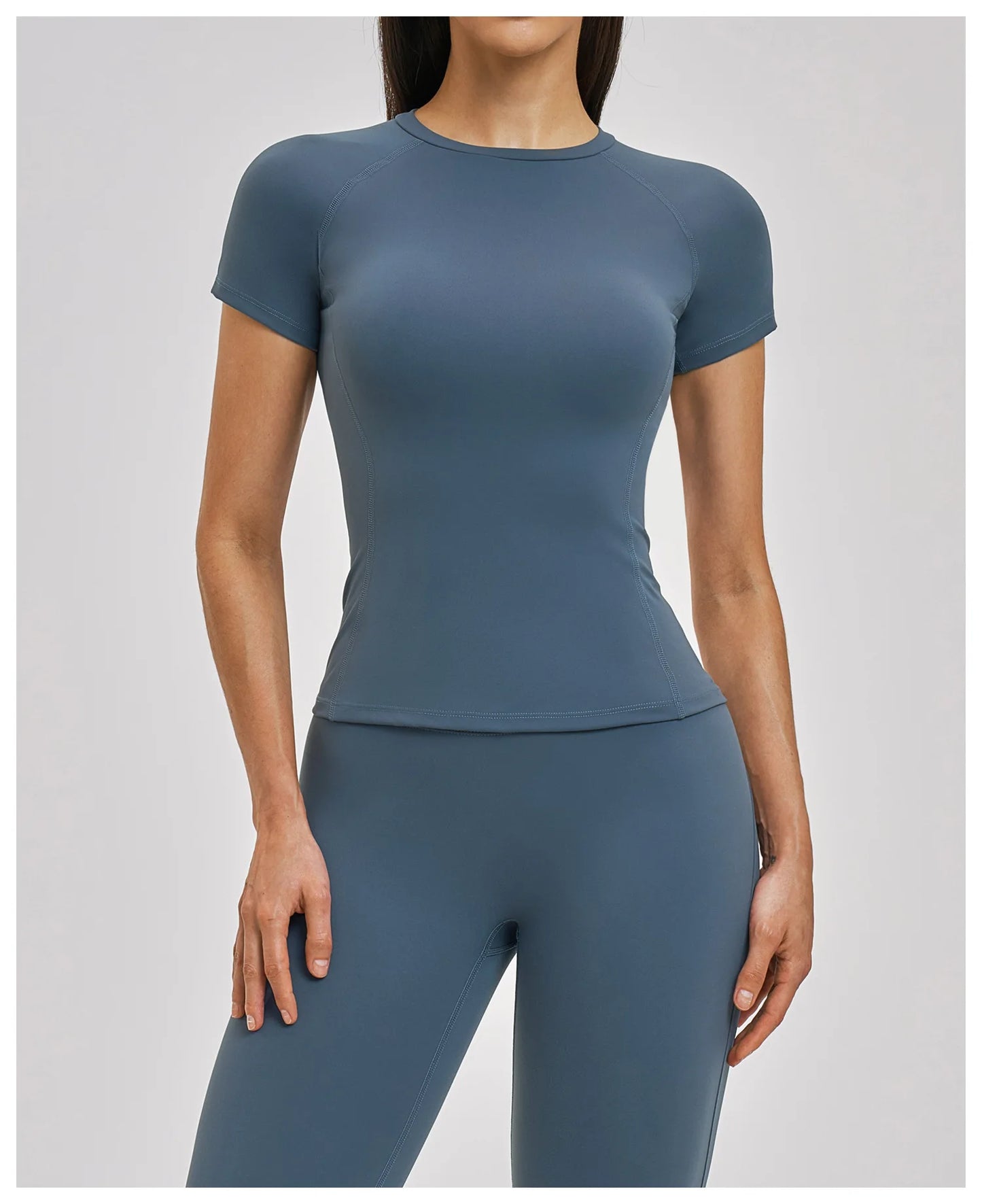 Women's Clothes Yoga Top Sport T Shirt Fitness Clothes Short Sleeve Yoga Shirt Gym Top Female Workout Active Wear Sport Tops
