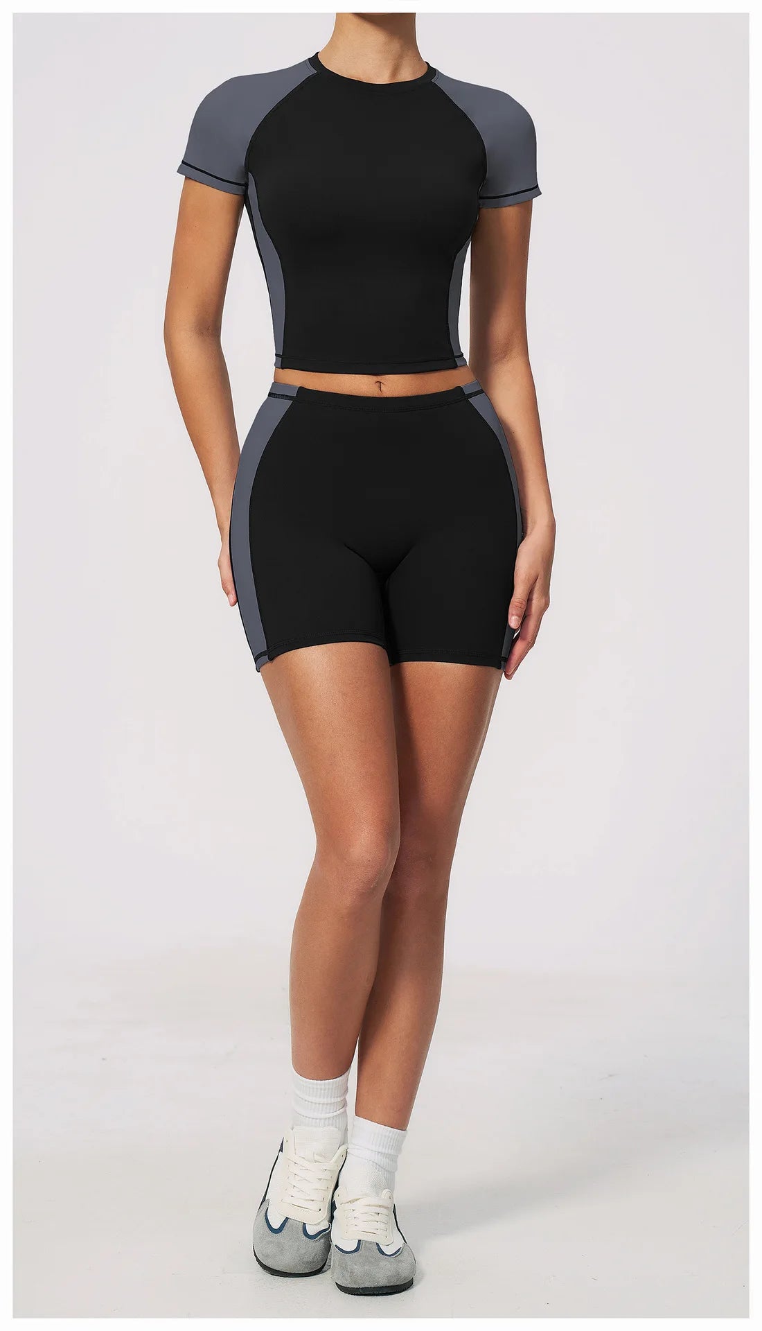 Summer Yoga Top Women Breathable Yoga Shirts Fitness Sports T-Shirts Gym Crop Top Light Weight Yoga Shirt Fitness Activewear