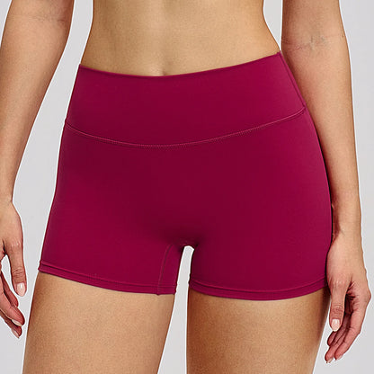 Women High Waist Yoga Shorts Running Cycling Shorts Breathable Fitness Shorts Female Summer Workout Shorts Gym Sports Tights