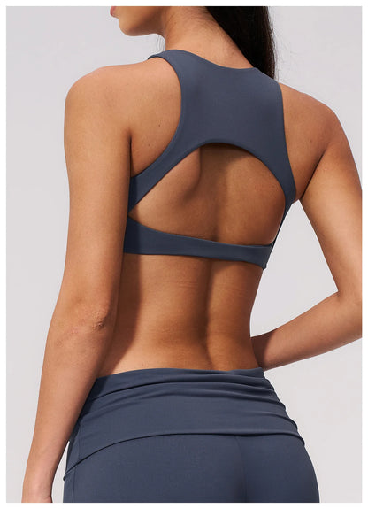 Summer Yoga Bra Women's Fitness Underwear Shockproof Sports Bra Sexy Beautiful Back Sports Bra Female Breathable Top Running Bra