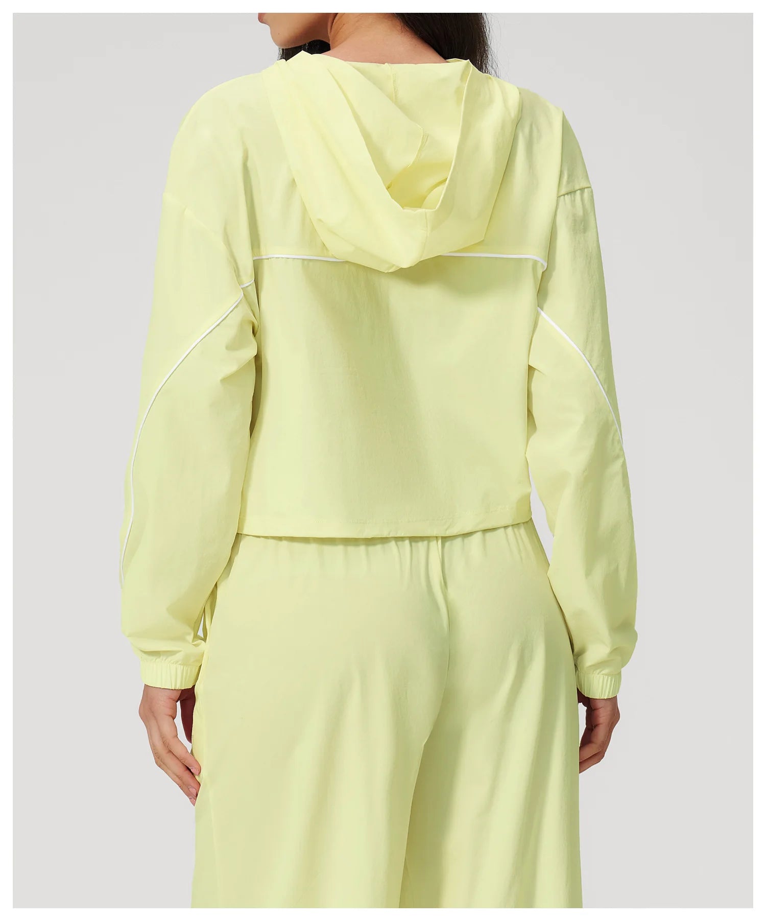 1 Pieces Women Outdoor Sports Coat Summer Sun Protection Top Yoga Long Sleeved Jacket Female Fitness Short Sun Protection Jacket