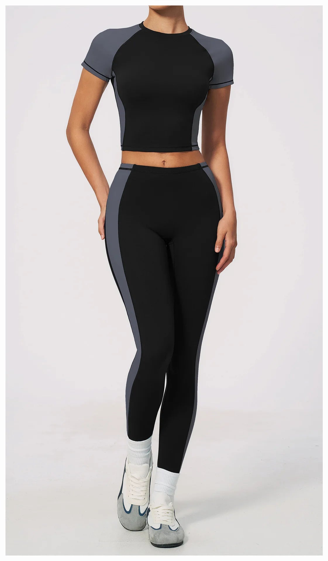 Summer Yoga Top Women Breathable Yoga Shirts Fitness Sports T-Shirts Gym Crop Top Light Weight Yoga Shirt Fitness Activewear
