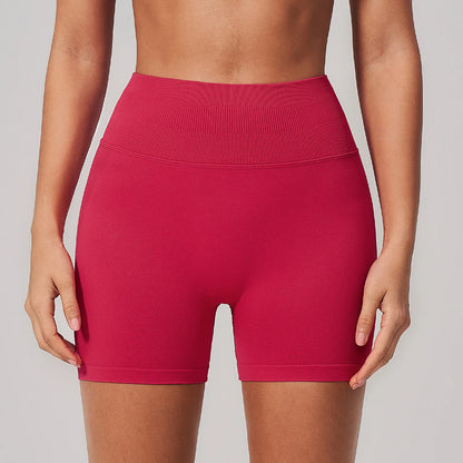 Seamless Sports Shorts Women Yoga Shorts High Waist Workout Shorts Breathable Sports Leggings Gym Shorts Running Cycling Shorts
