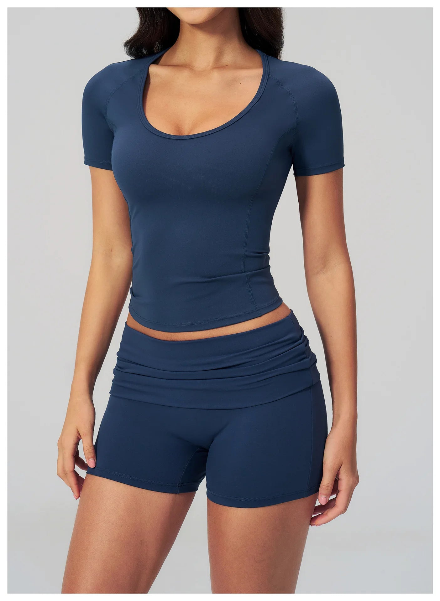 Summer Gym T-Shirt Women Short Sleeve Yoga Tops Workout Top Running Sports T Shirts Fitness Workout Tee Sports Tops Activewear