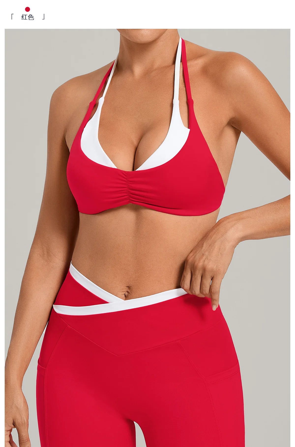 Sportswear Woman's Gym Underwear Stretch Shoulder Strap Fitness Sports Bra Breathable Female Top Yoga Sport Bra Outdoor Jogging