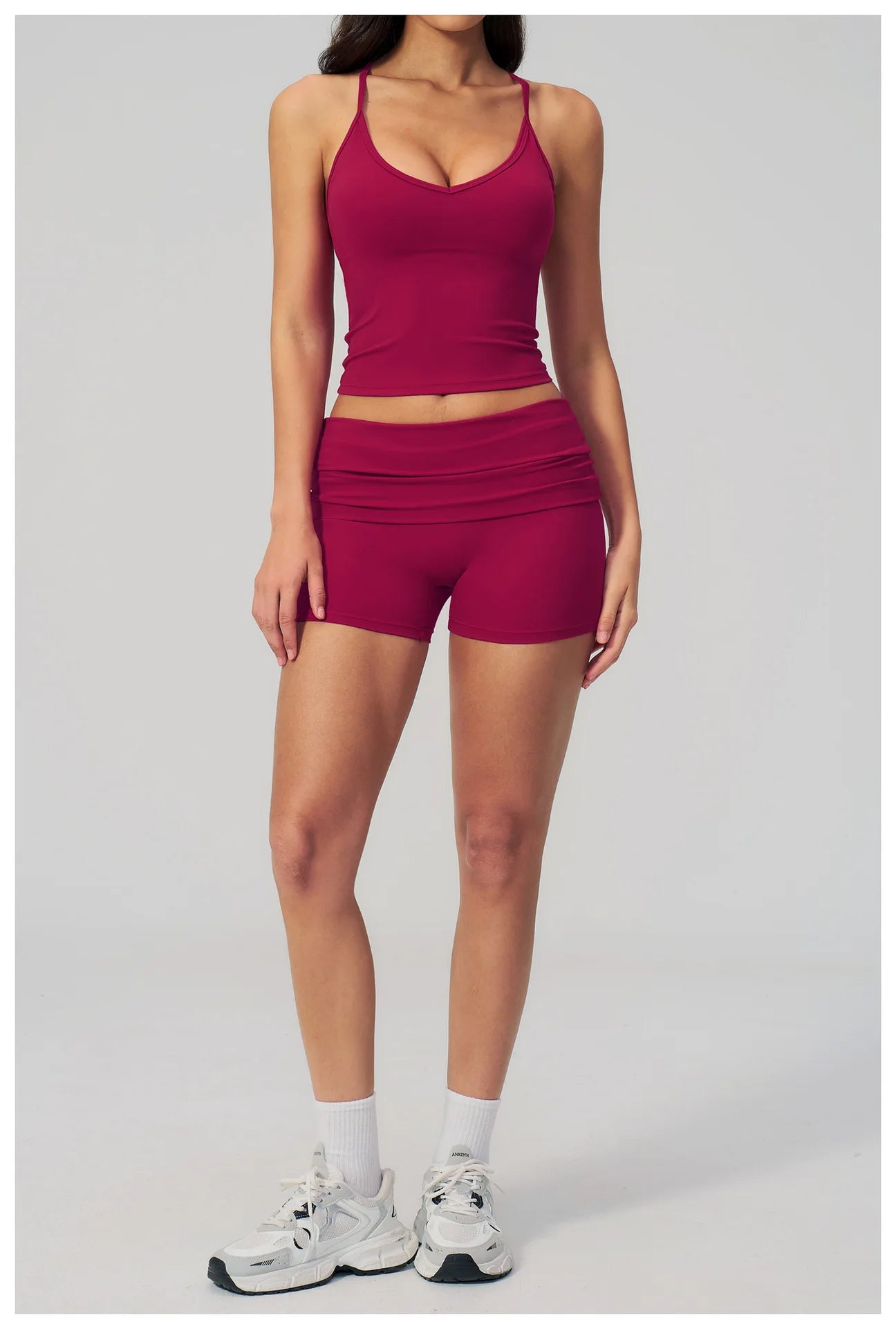 Summer Yoga Vest Women Workout Top Quick-Dry Crop Top Shockproof Gym Vest Female Running Tight Top Beautiful back Sports Tops