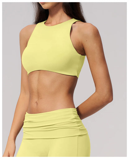 Summer Yoga Bra Women's Fitness Underwear Shockproof Sports Bra Sexy Beautiful Back Sports Bra Female Breathable Top Running Bra