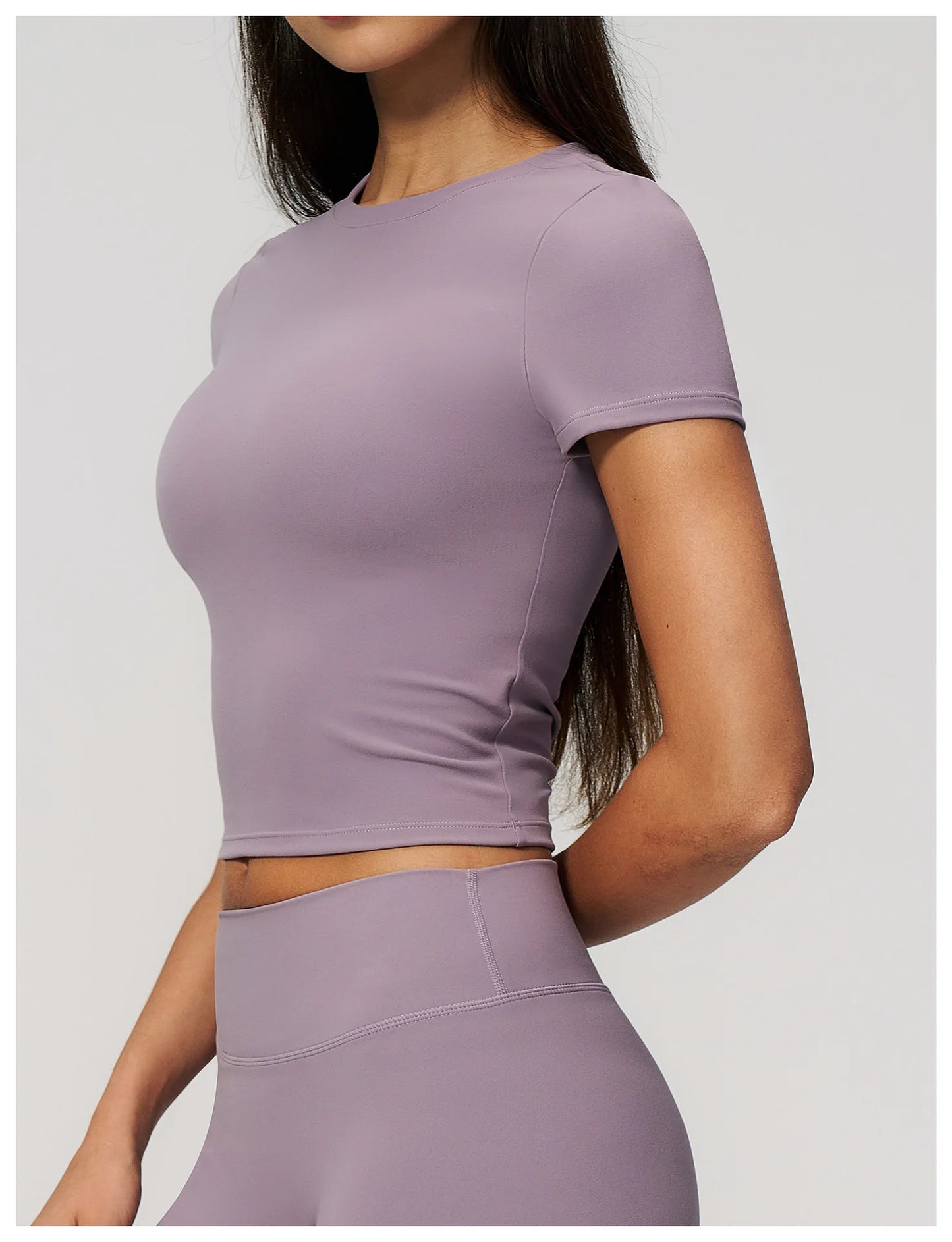 Women Yoga Top Sport T Shirts Fitness Clothes Quick-Drying Short Sleeve Yoga Shirt Gym Workout Top Running Active Wear Sport Top