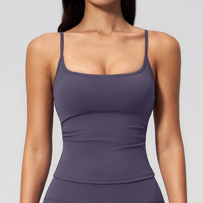 Summer Women's Yoga Vest Beautiful Back U-Top Workout Bra Quick-Dry Sports Vest Running Shockproof Vest Female Fitness Underwear