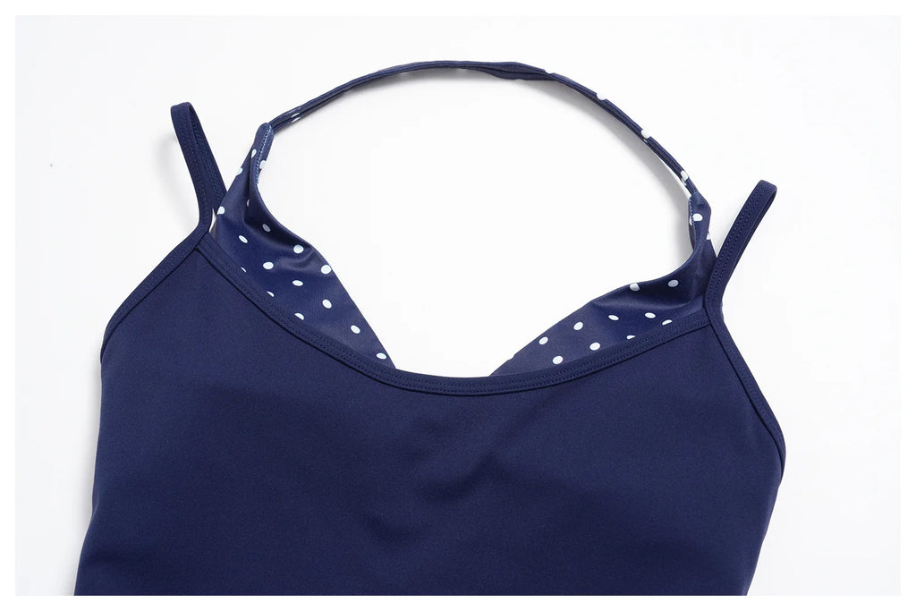 Polka Dot Yoga Tank Top Shockproof Striped Fitness Bra Gym Workout Vest Breathable Sport Top Halter Beautiful Back Sport Vest