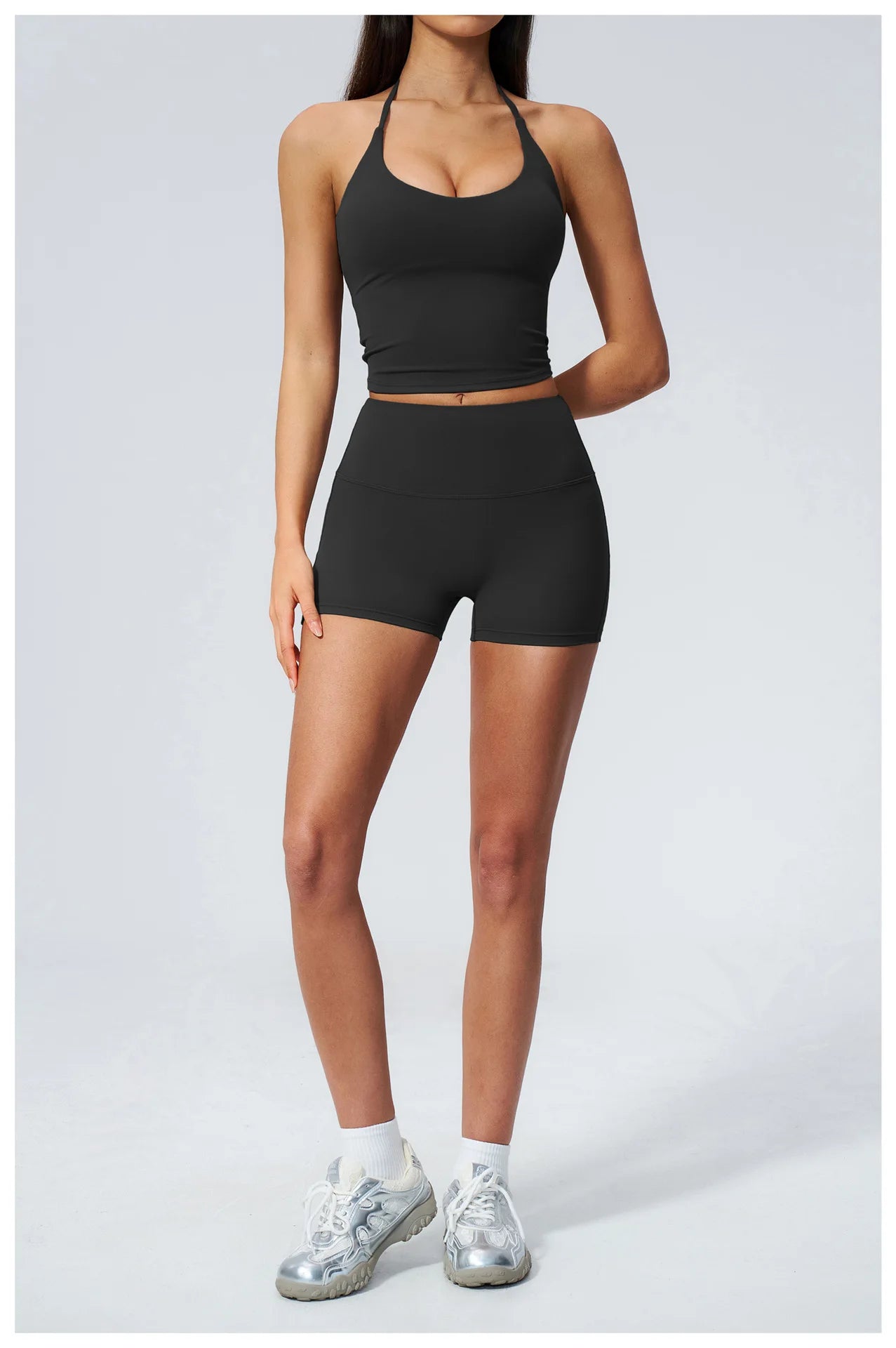 Yoga Shorts Women Gym Shorts Workout Butt Lift Legging High Waist Fitness Shorts Running Cycling Shorts Breathable Sports Shorts