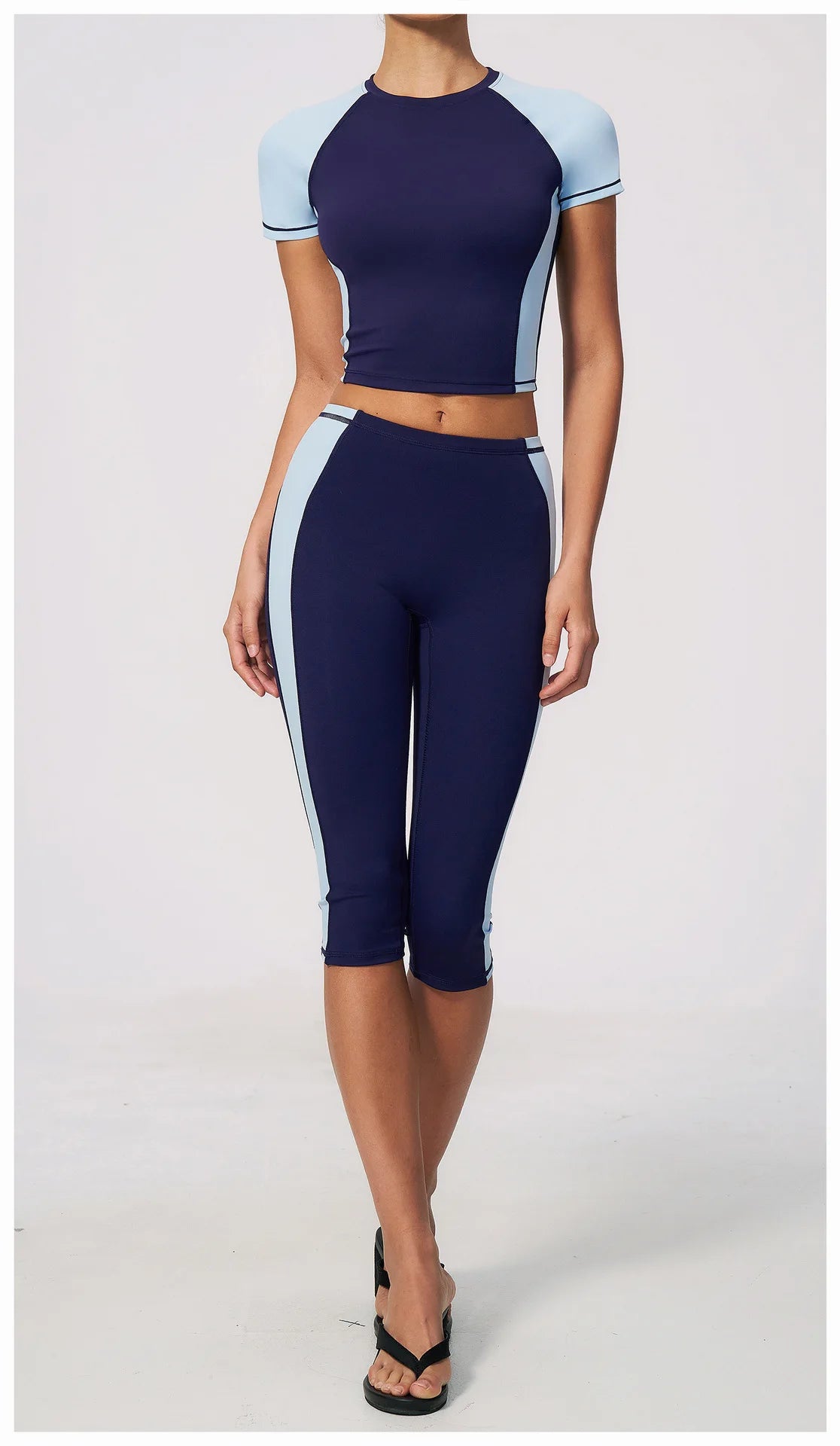 Summer Yoga Top Women Breathable Yoga Shirts Fitness Sports T-Shirts Gym Crop Top Light Weight Yoga Shirt Fitness Activewear