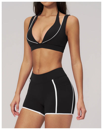 Summer Sexy Gym Top Women's Sports Bra Breathable Sports Underwear Running Shockproof Yoga Bra Female Fitness Bra Workout Top
