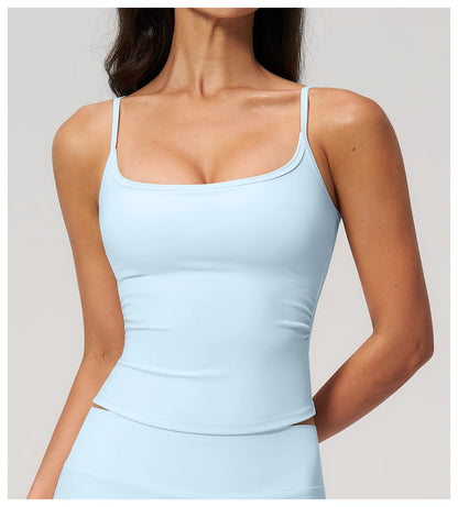 Summer Women's Yoga Vest Beautiful Back U-Top Workout Bra Quick-Dry Sports Vest Running Shockproof Vest Female Fitness Underwear