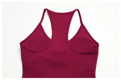 Summer Yoga Vest Women Workout Top Quick-Dry Crop Top Shockproof Gym Vest Female Running Tight Top Beautiful back Sports Tops