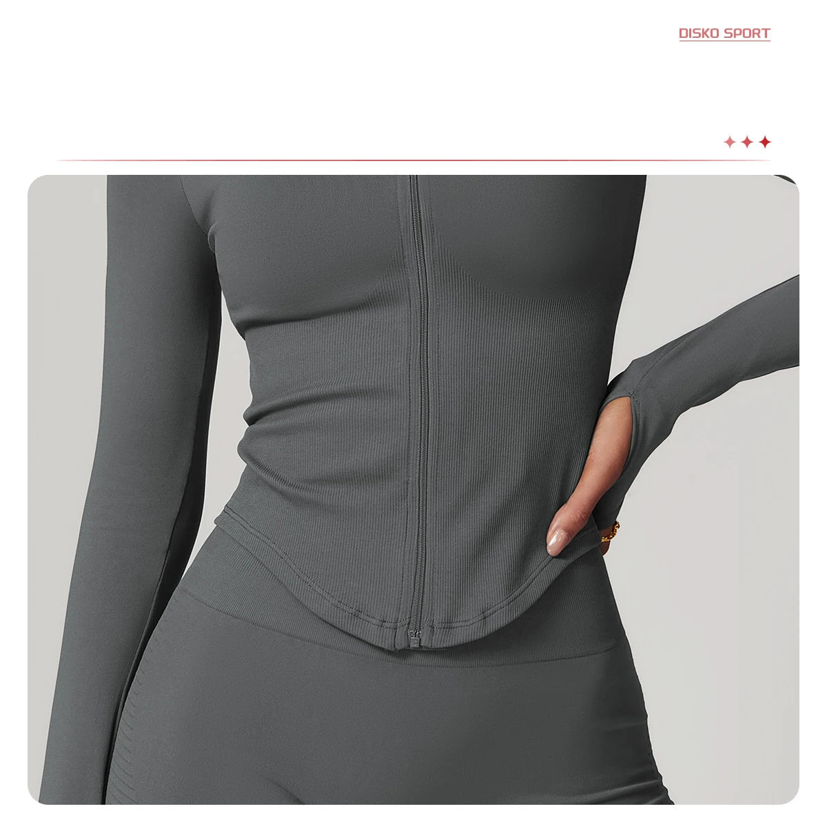 New Zipper Sports Top Women Gym Long Sleeve for Fitness Seamless Coat  Clothing Running Workout Tights Gym Tops Yoga Shirts