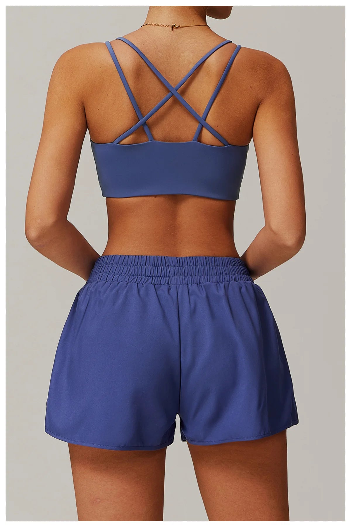 Running Shorts 2024 Summer Women Sports Shorts Lining 2 In 1 Quick-dry Yoga Shorts Breathable Fitness Shorts High Waist Fitness