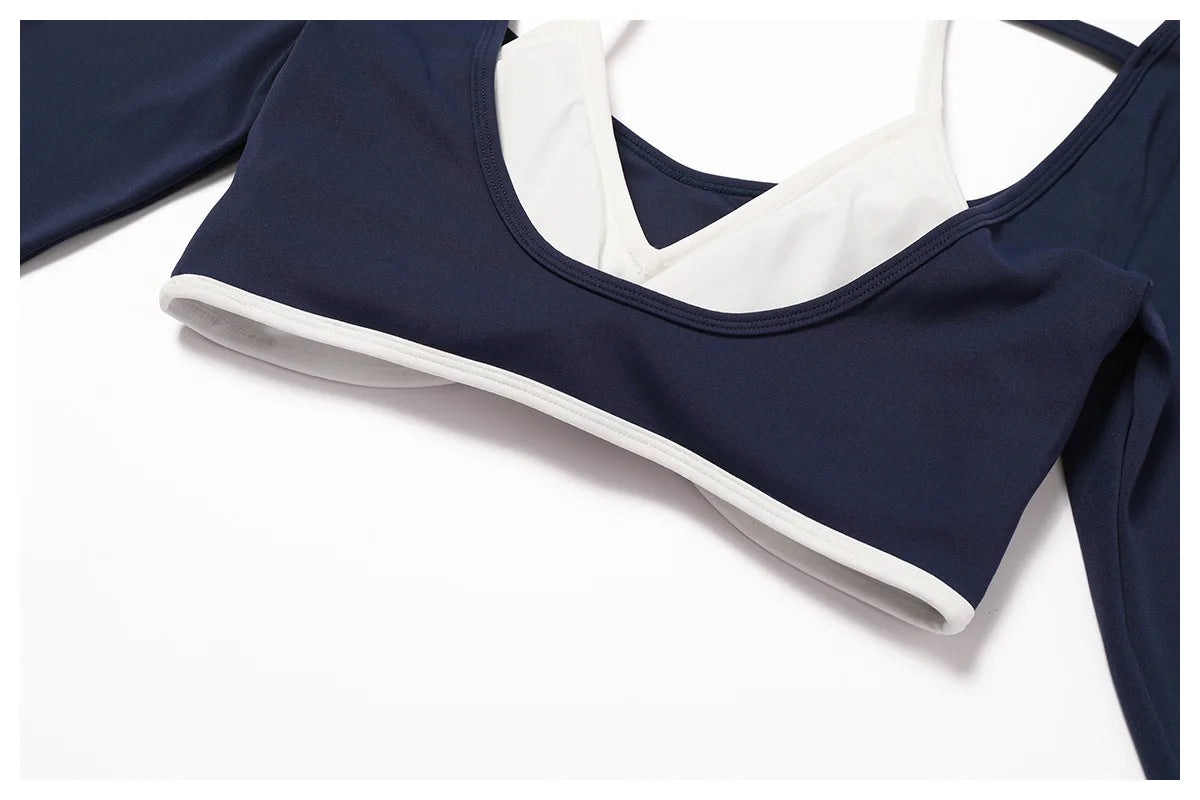 Women's Solid Sport Shirts High Elastic Gym Yoga Top Breathable Long Sleeve Yoga Top Slim Fitness Sports Dry Sportswear Yoga Top
