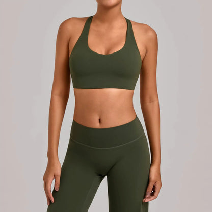 Yoga Bra Sport Bra Collection Women Bra Breast Yoga Fitness Bra Summer Cloth High-intensity Professional Shock-proof Running Bra
