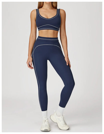 Yoga Bra Women's Shockproof Sports Bra Summer Top Push Up Fitness Underwear Female Sport Tops Breathable Running Vest Bralette
